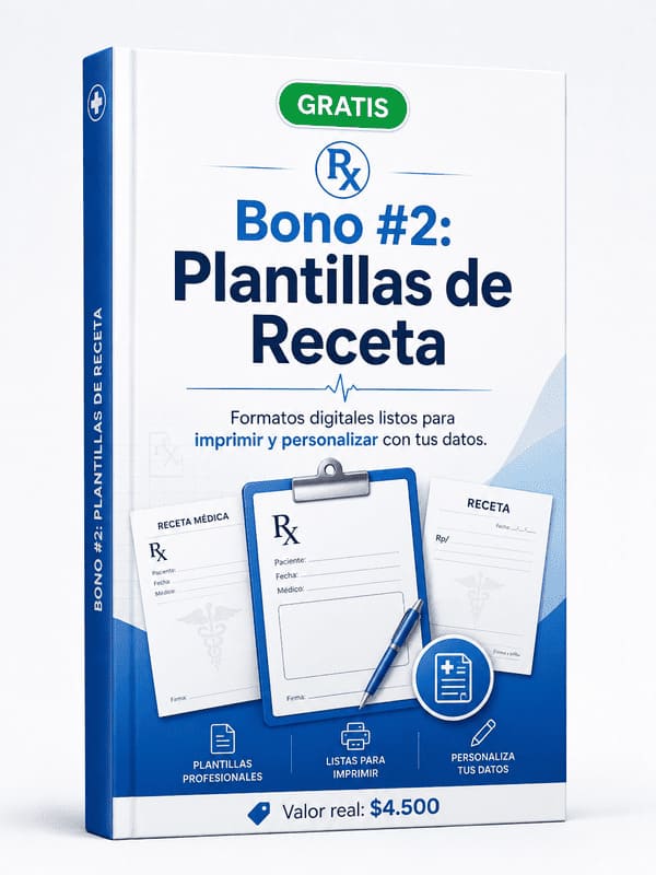 Plantillas de Receta
