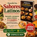 SABORES LATINOS + BONOS GRATIS PARA COMPARTIR O EMPRENDER DESDE CASA